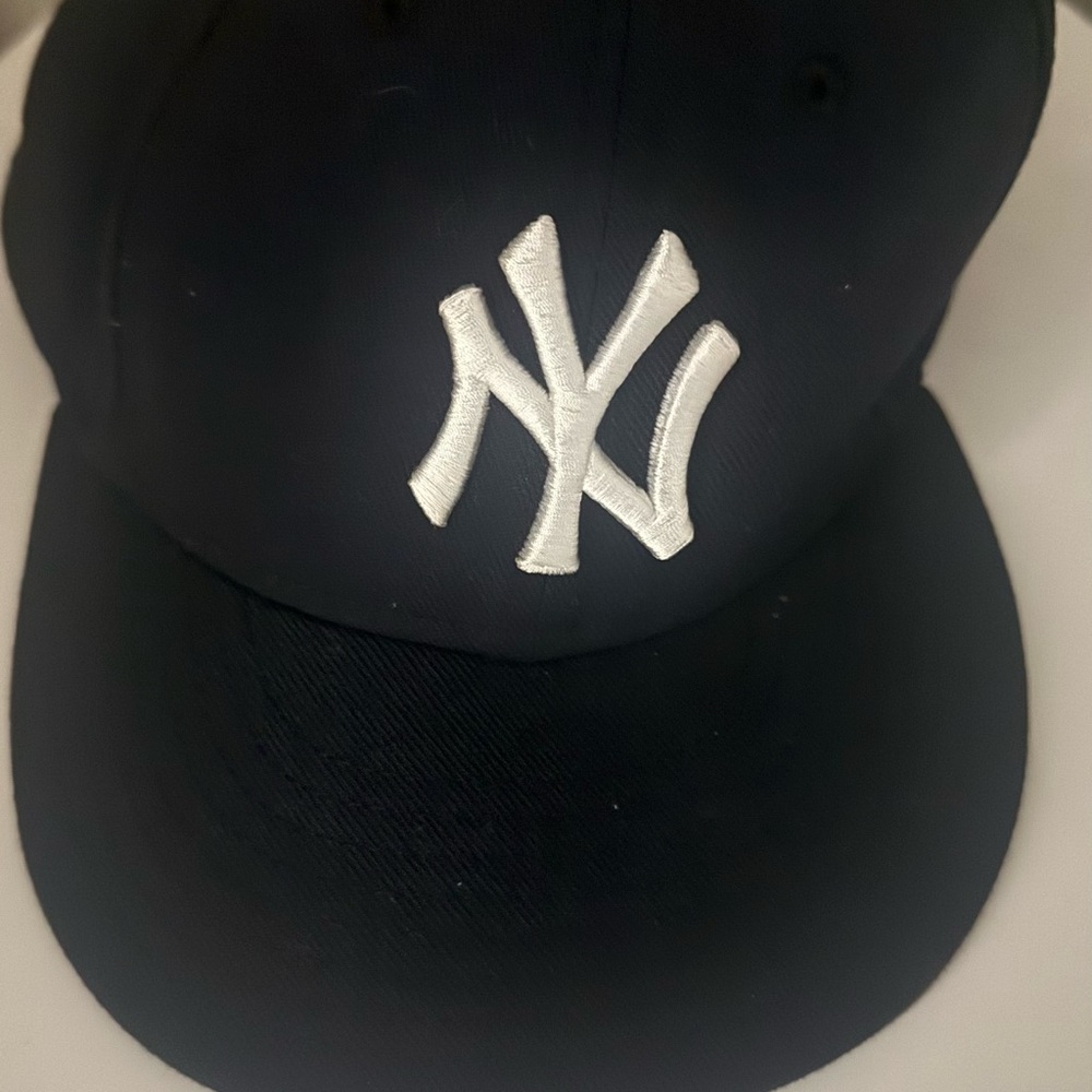 New Era Black and White Cap
